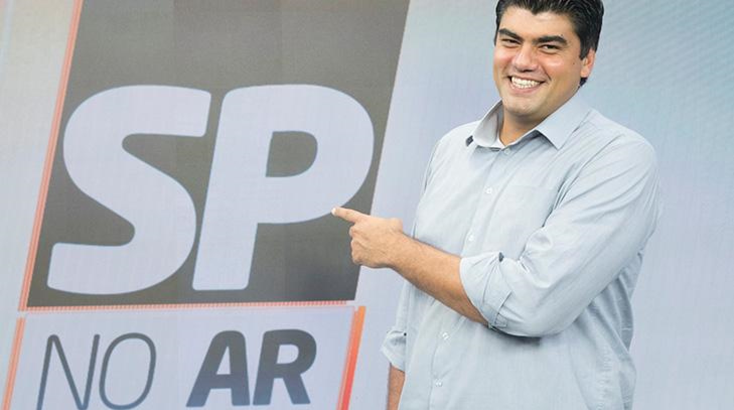 André Azeredo comandou o SP No Ar (Divulgação / Record TV)