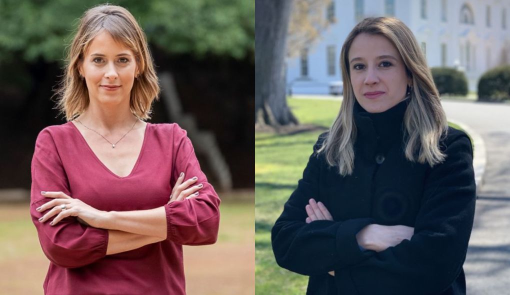 Denise Odorissi e Núria Saldanha, contratadas da CNN Brasil