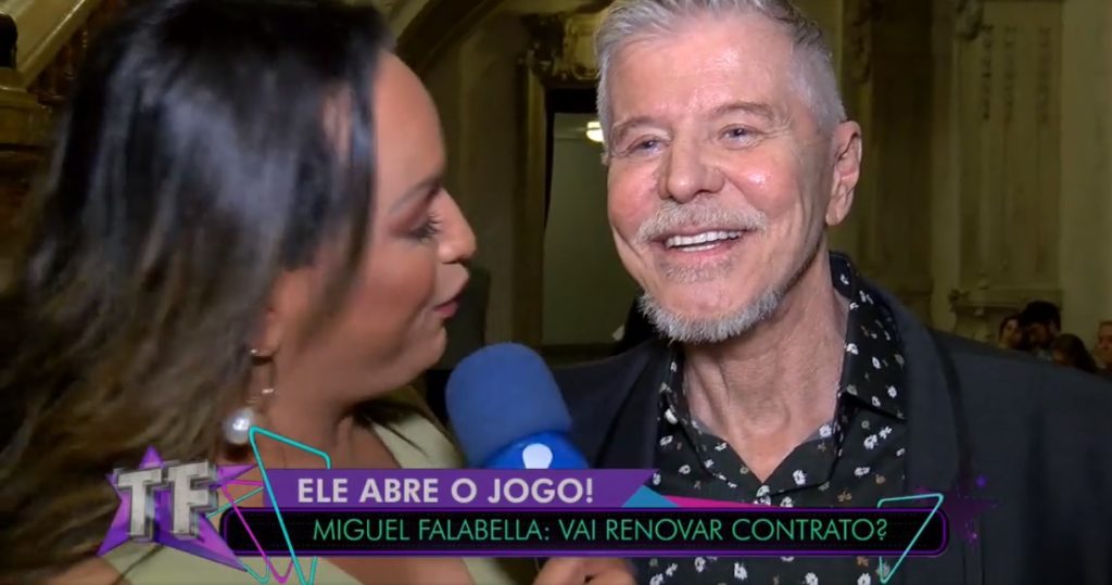 Miguel Falabella em entrevista ao TV Fama