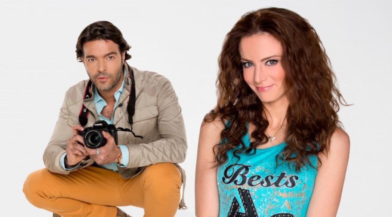 Pablo Montero e Silvia Navarro como Diego e Ana em Meu Coração é Teu (Divulgação / Televisa)