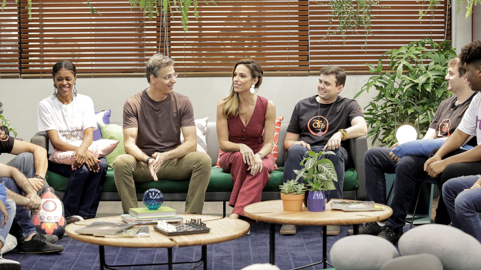 Fernando Seabra e Ana Luísa Medici conversam com as startups Livre, Banfox e Silvana Truccs no Planeta Startup