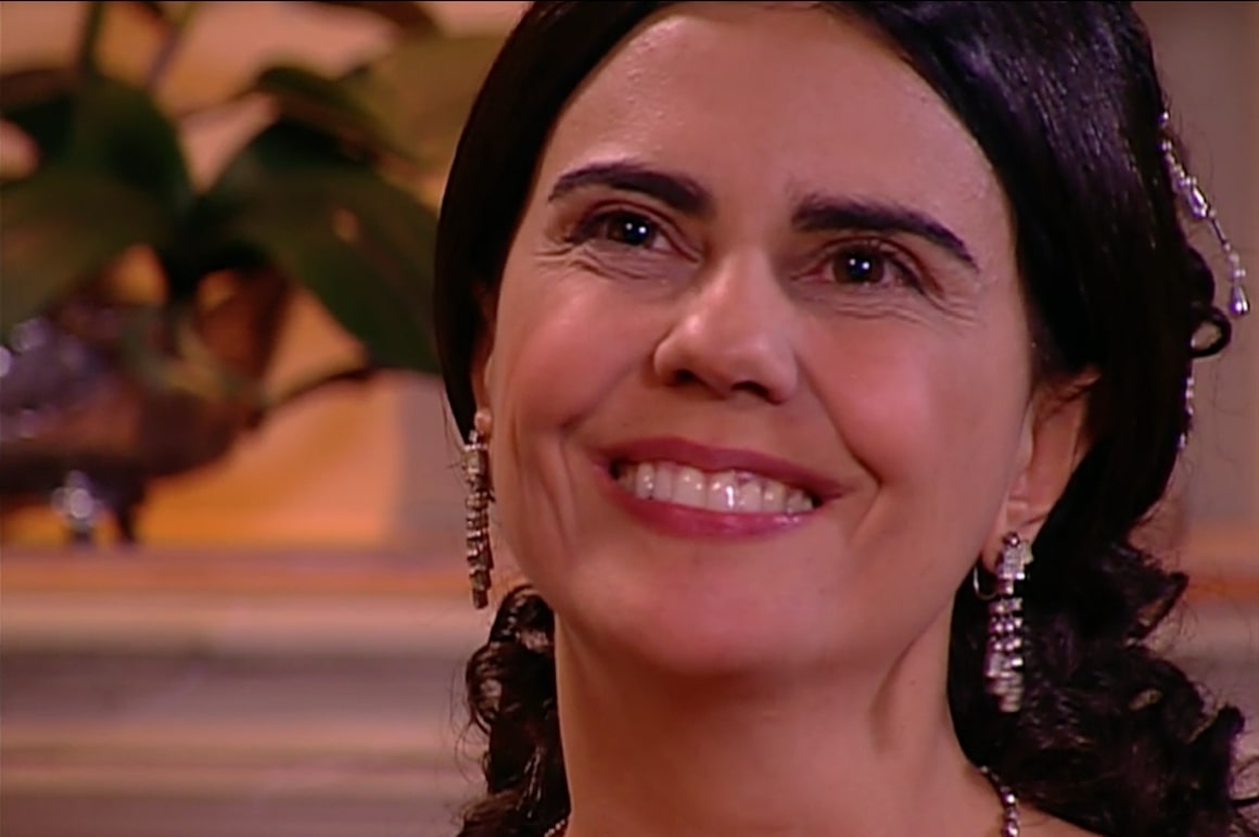 Tomásia (Mayara Magri) em A Escrava Isaura (Reprodução/Record TV)