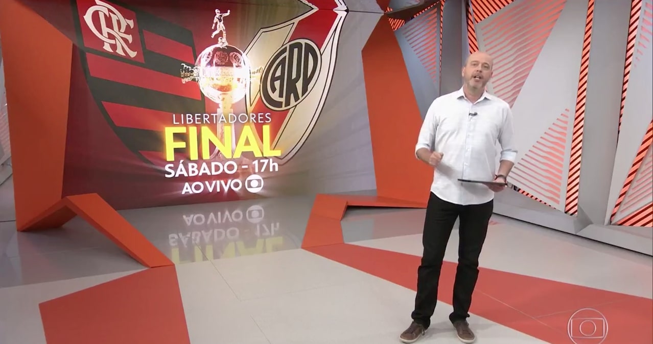 Alex Escobar no Globo Esporte: apresentador fará edição nacional do programa no SporTV em 2020 (Reprodução/Globo)