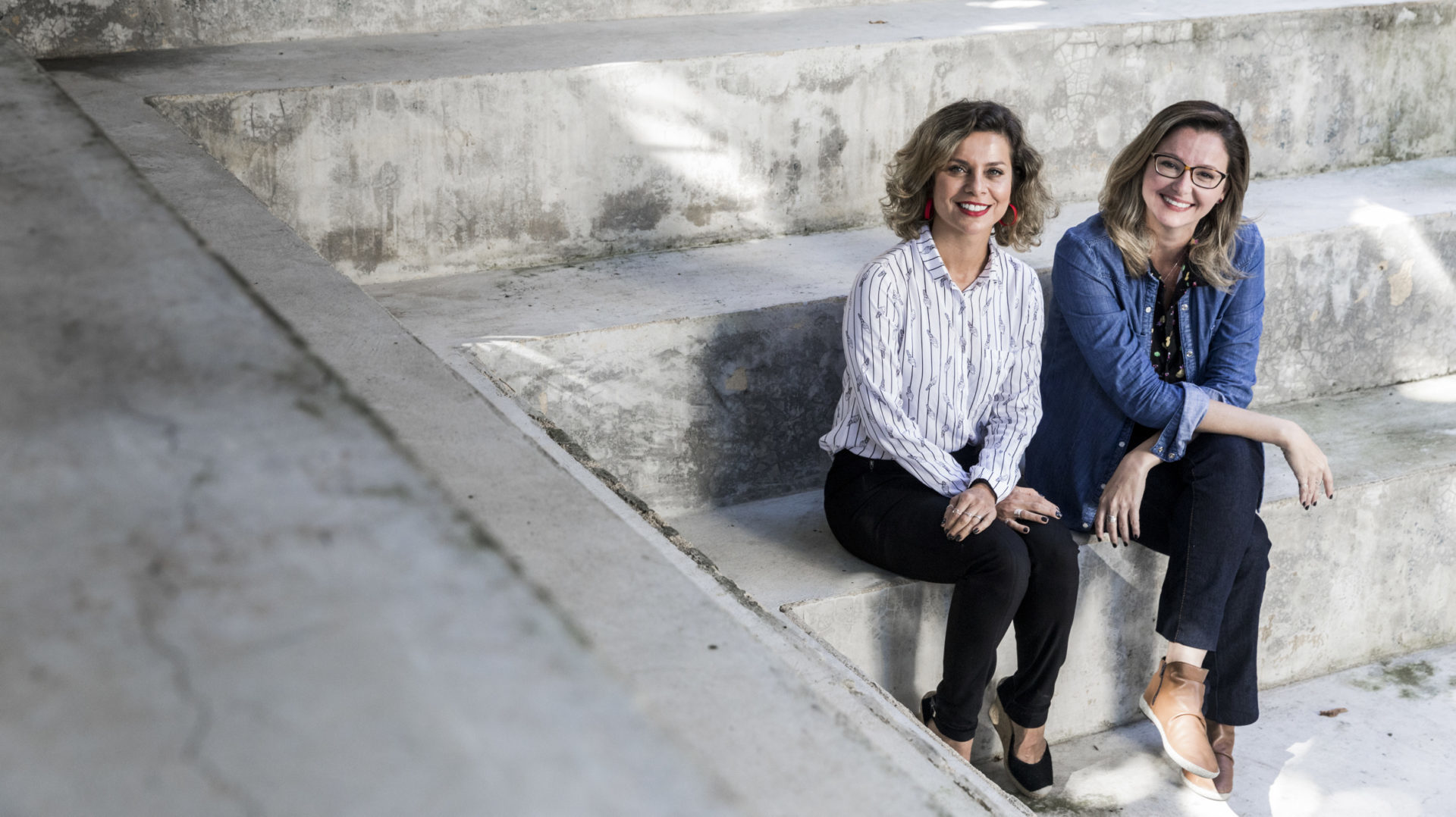 Autoras de Segunda Chamada, Carla Faour e Júlia Spadaccini