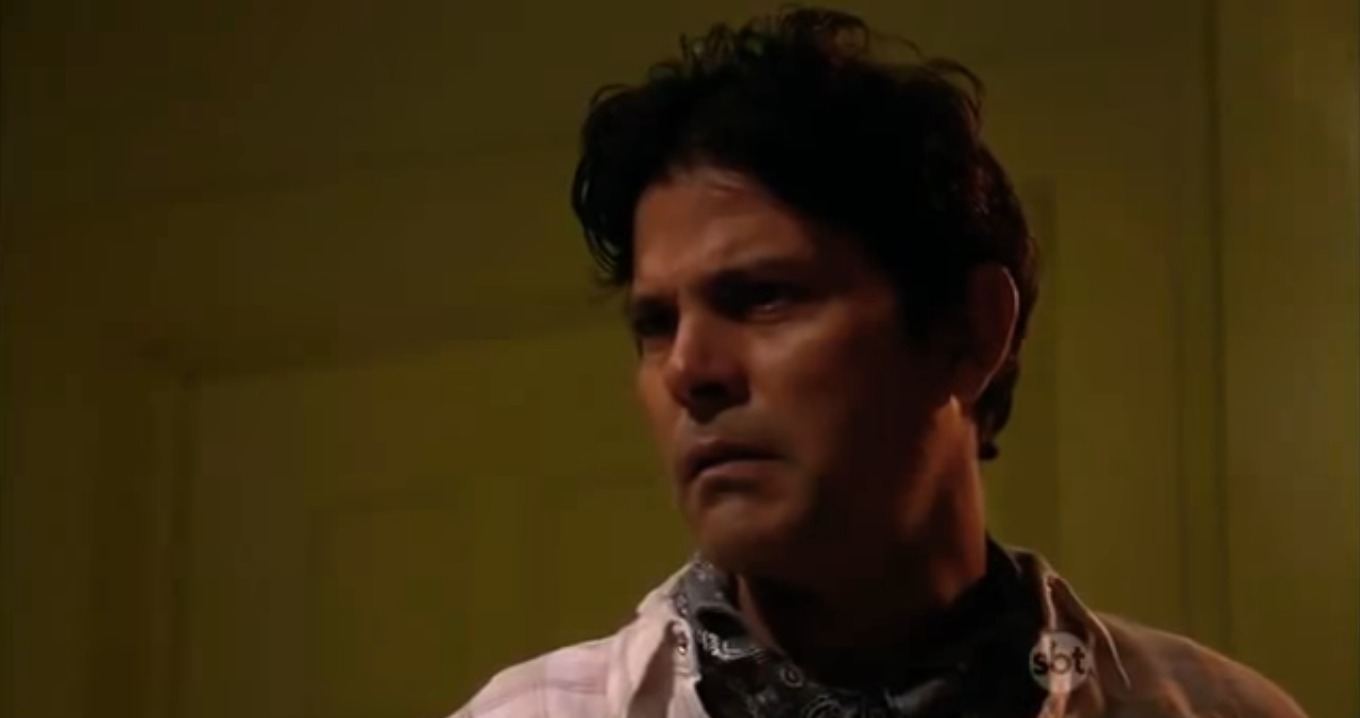 Francisco Gattorno como Bráulio em Abismo de Paixão (Reprodução / YouTube)