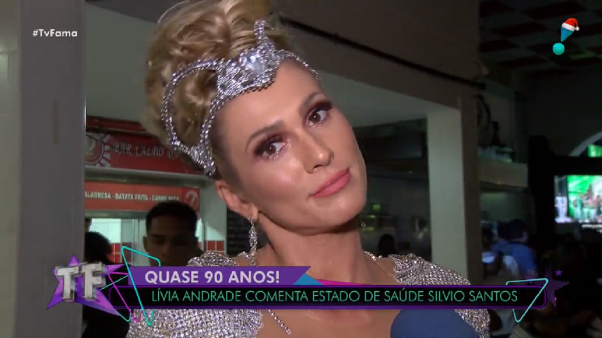 Lívia Andrade, no TV Fama