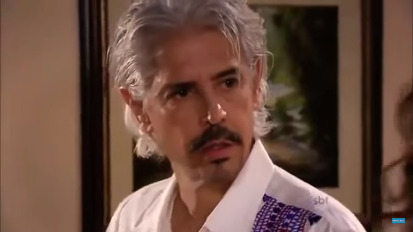 Ricardo Dalmacci como Guido em Abismo de Paixão (Reprodução / YouTube)
