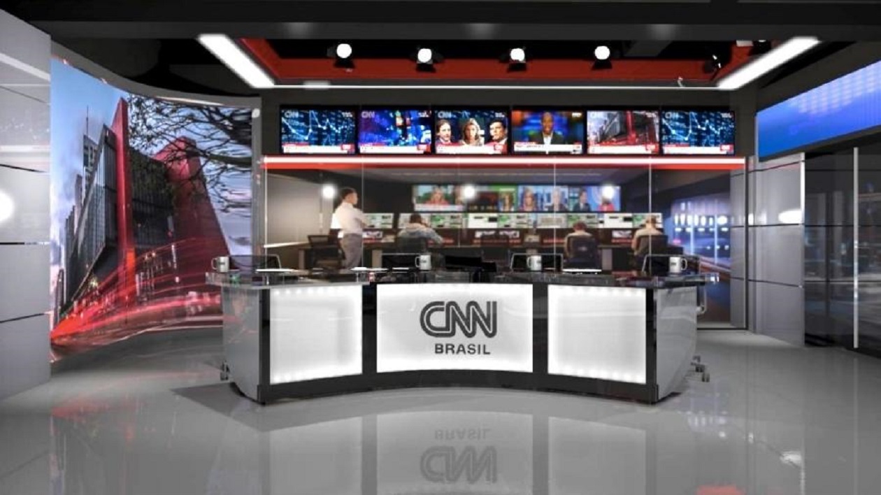 Projeto de Cenário para a CNN em São Paulo