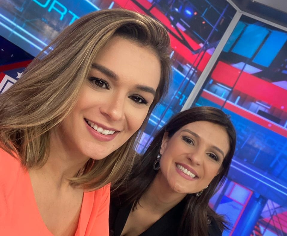 Marcela Rafael e Gláucia Santiago: ESPN escalou duas mulheres no SportsCenter pela primeira vez (Reprodução)