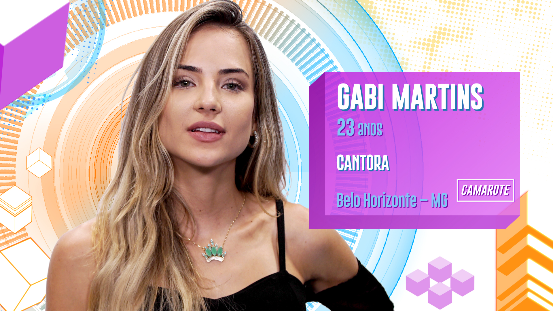 A cantora sertaneja Gabi Martins no BBB (Divulgação / Globo)