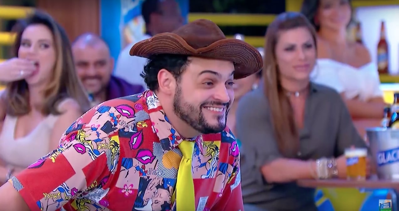 Matheus Ceará em A Praça é Nossa, do SBT: ator fará primeira sitcom fora do eixo Rio-SP na TV de Pernambuco (Reprodução/SBT)
