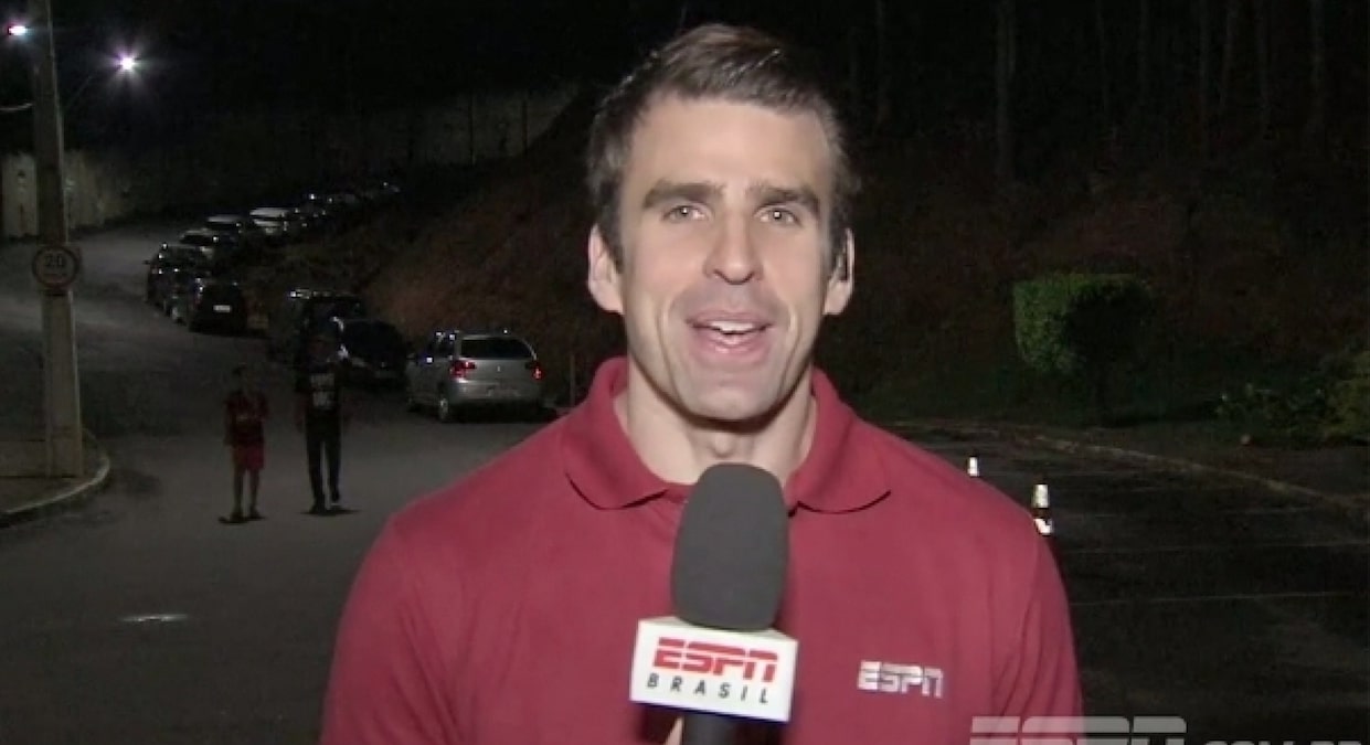 Mendel Bydlowski: ESPN concede licença por tempo indeterminado para jornalista que perdeu filho de 5 anos em acidente (Reprodução/ESPN)