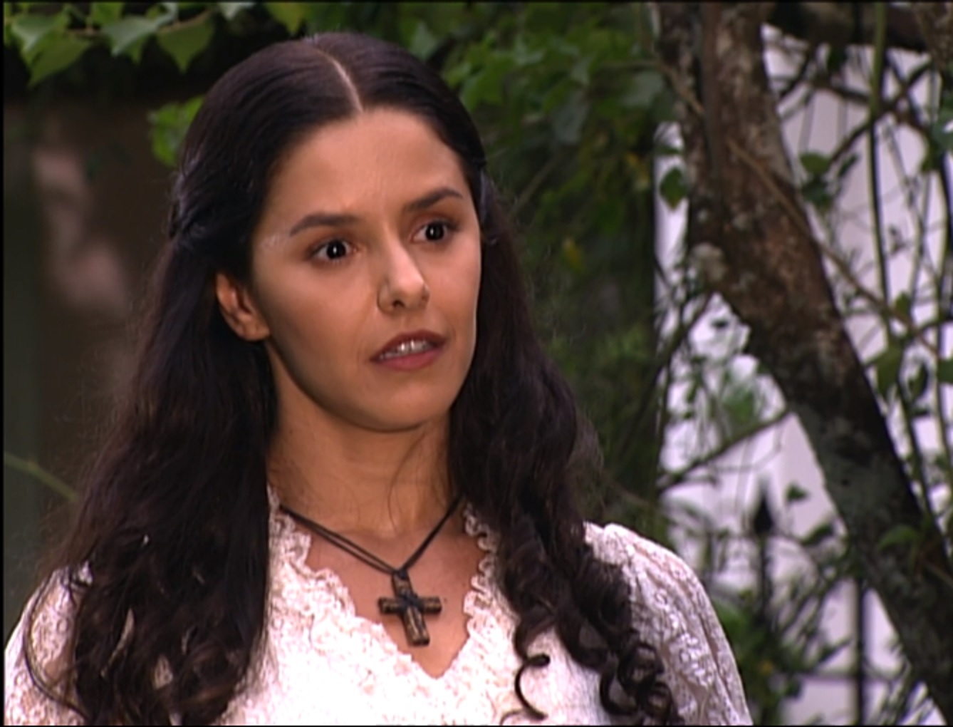 Bianca Rinaldi é Isaura, a protagonista de A Escrava Isaura