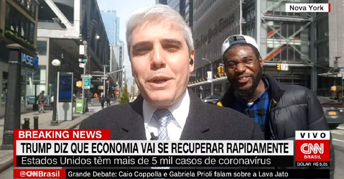 Marcelo Favalli, repórter da CNN Brasil