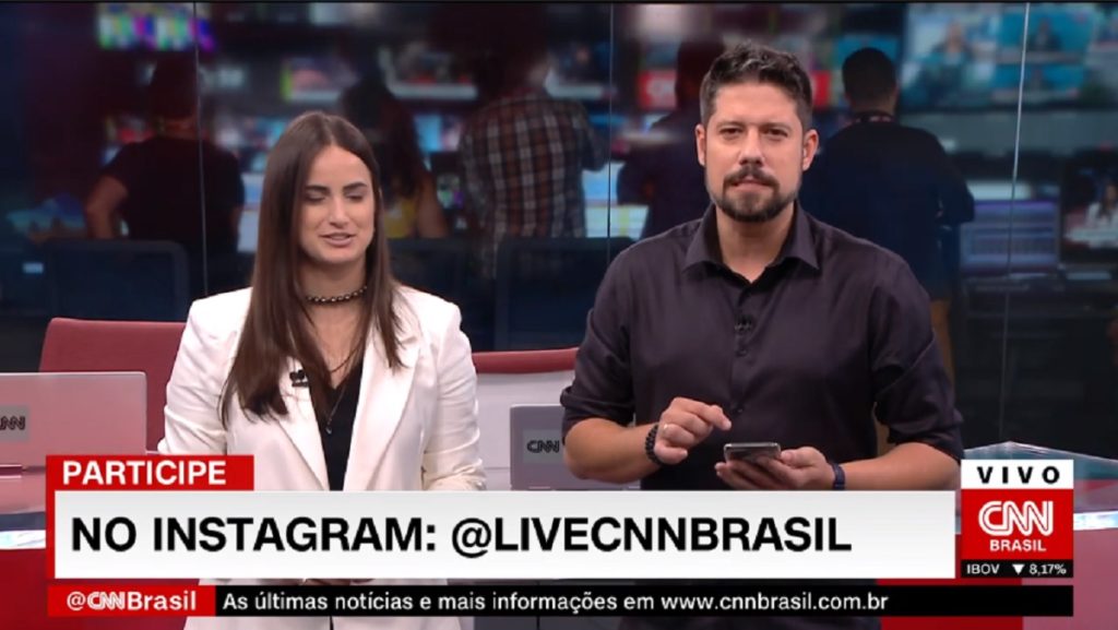 Mari Palma e Phelipe Siani, da CNN Brasil