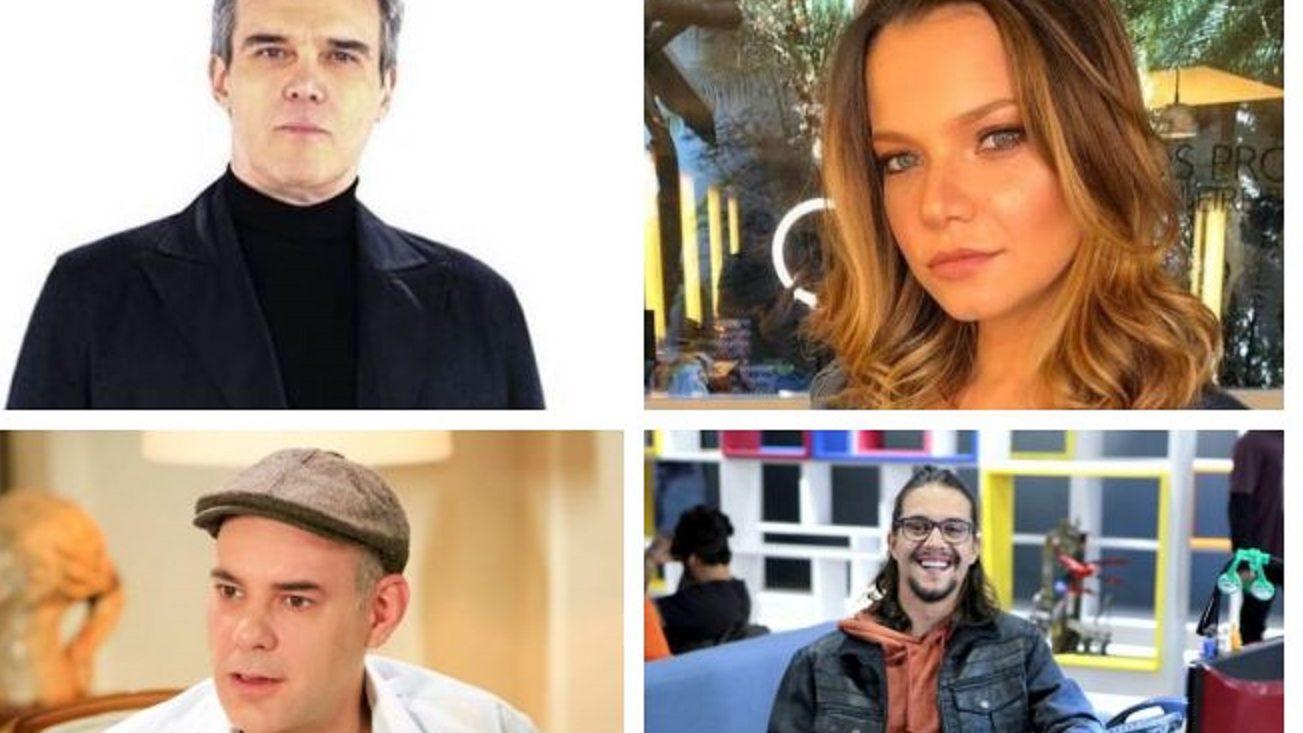Dalton Vigh, Milena Toscano, Marat Descartes e Guilherme Boury são atores de As Aventuras de Poliana que aparecem em reprises da TV Globo