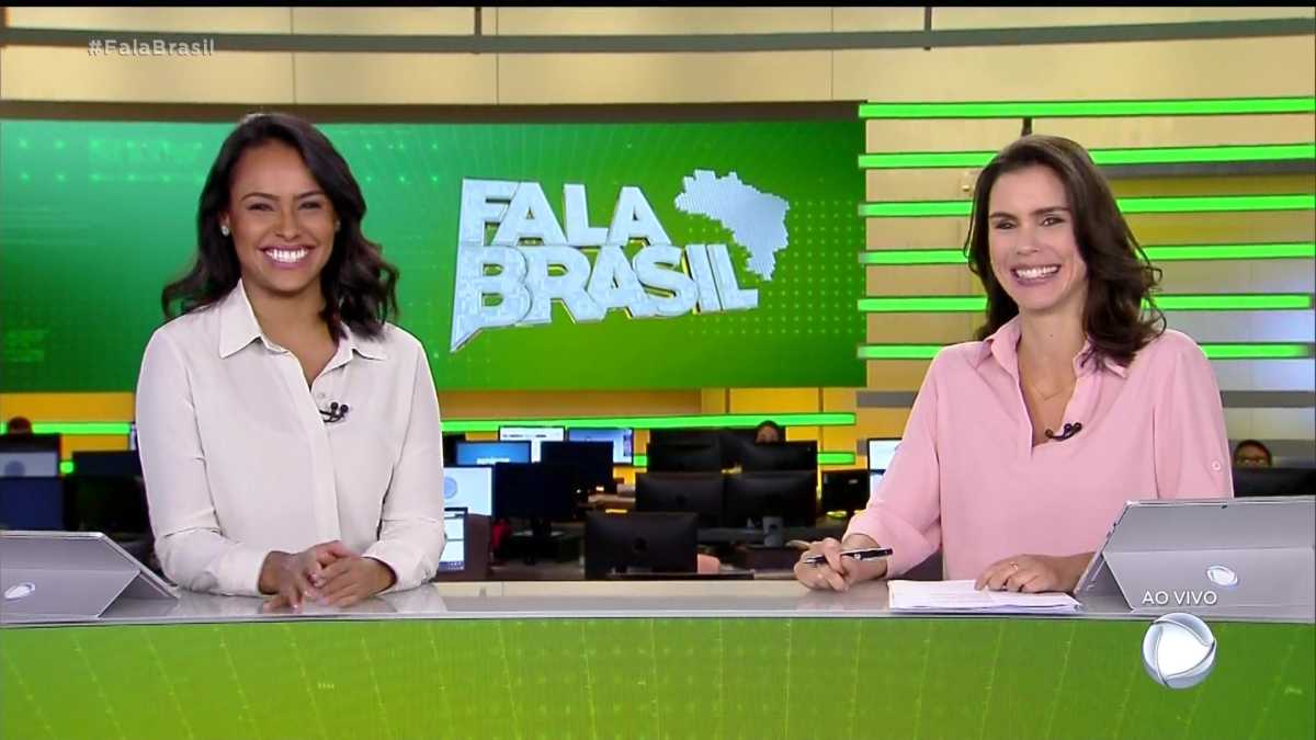 Camila Busnello e Salcy Lima comandam o Fala Brasil na Record TV