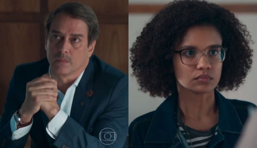 Edgar (Marcello Antony) e Ellen (Heslaine Vieira) de Malhação - Viva a Diferença