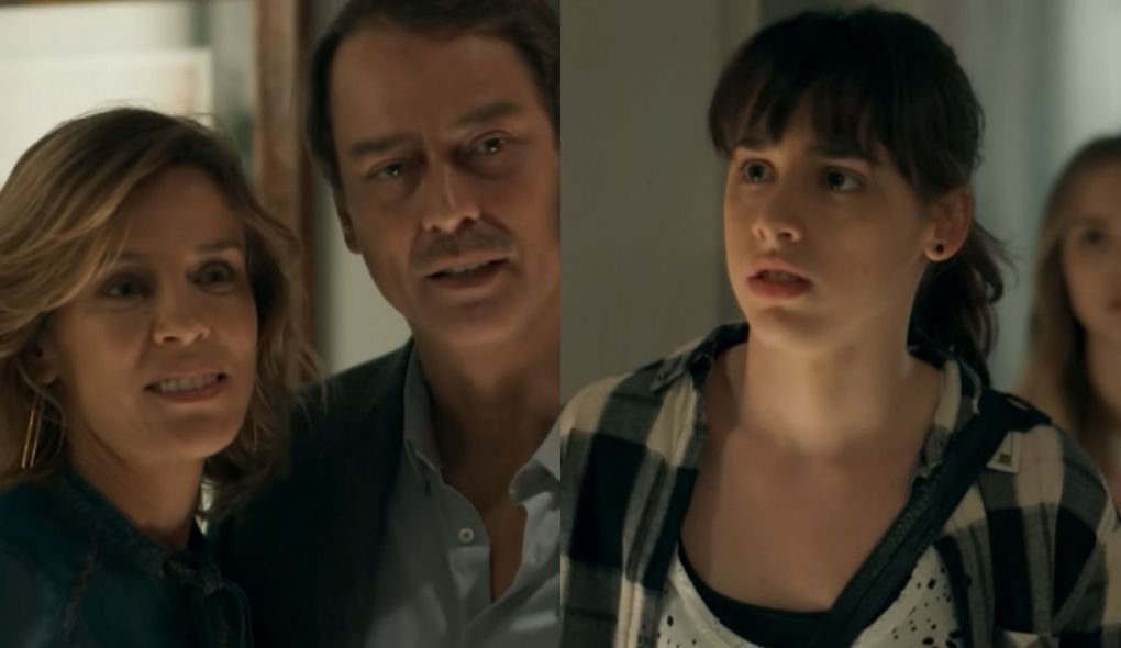 Lica (Manoela Aliperti), Malu (Daniela Galli) e Edgar (Marcelo Antony) de Malhação – Viva a Diferença