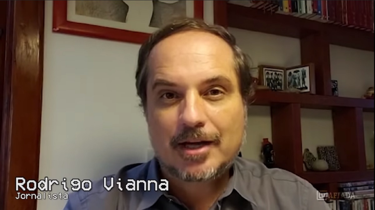 Rodrigo Vianna, ex-repórter da Record no canal TV Afiada