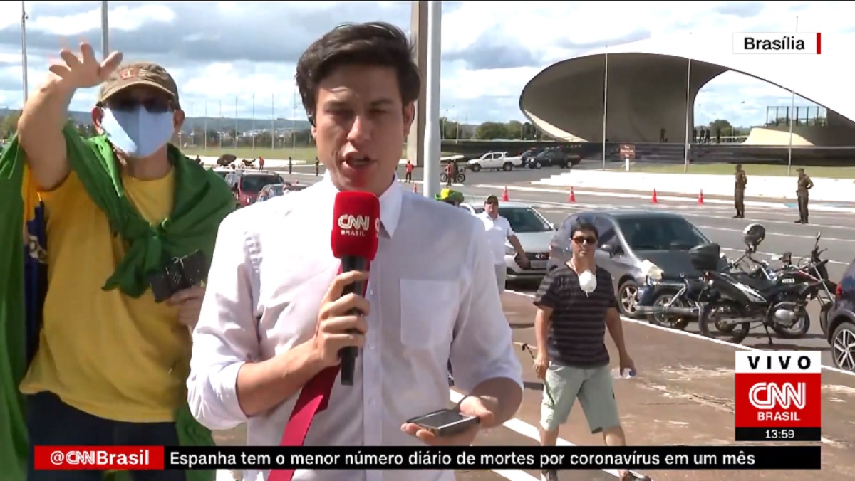 Repórter Rudá Moreira, de CNN Brasil, tem link invadido