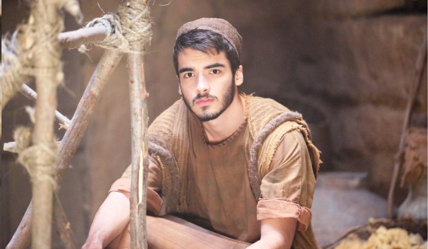 José Victor Pires como Tiago Menor em Jesus (Divulgação / Record TV)
