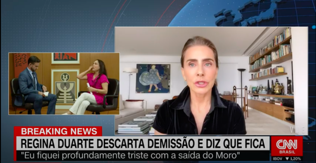 Vídeo de Maitê Proença foi estopim para o chilique de Regina Duarte