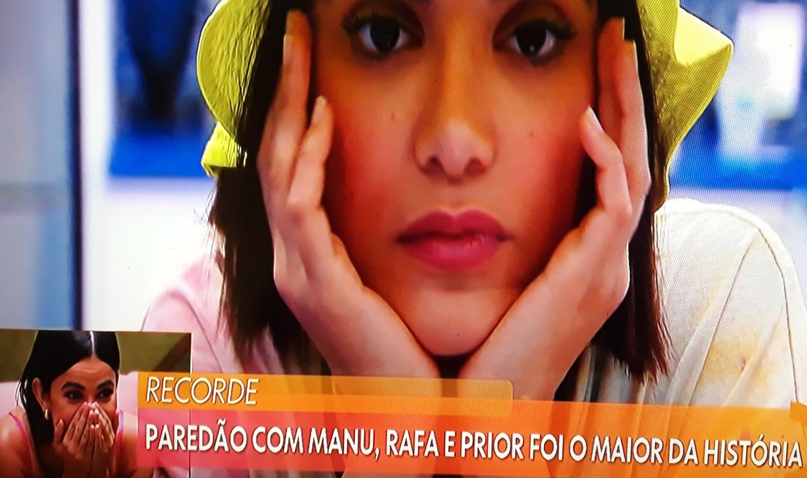 Globo erra nome de sister ao falar sobre paredão no Encontro com Fátima Bernardes