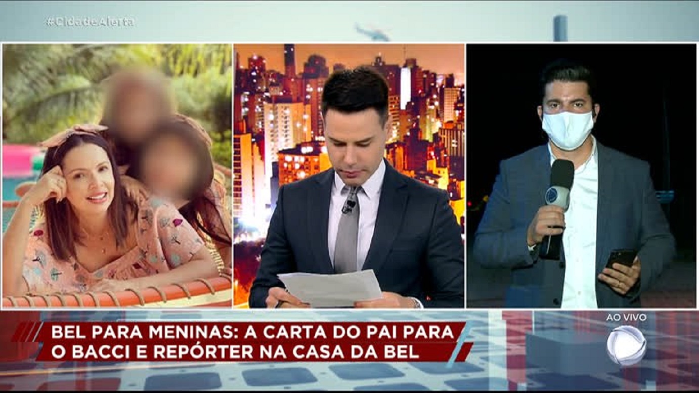 Luiz Bacci rebate críticas de pai de Bel Para Meninas no Cidade Alerta