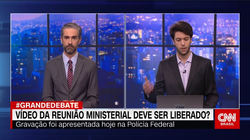 Augusto de Arruda Botelho e Caio Coppolla, de O Grande Debate, da CNN Brasil