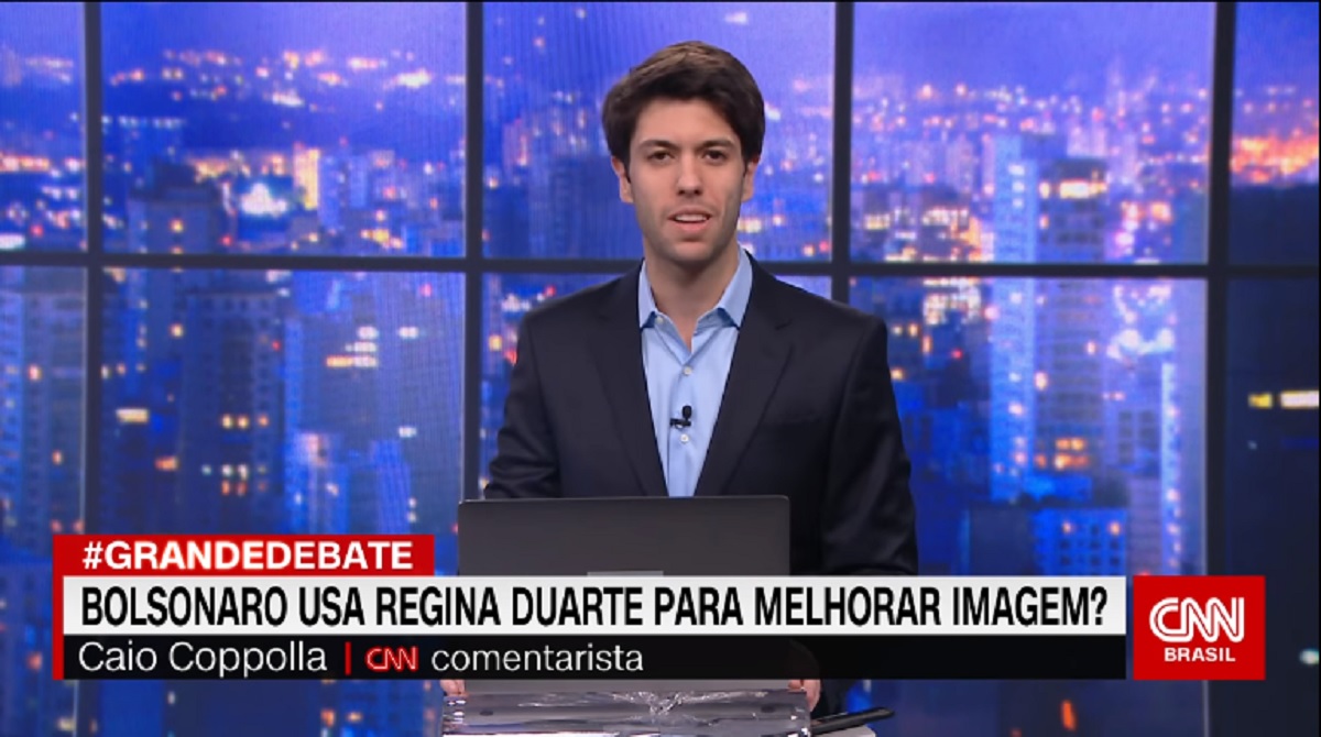 Caio Coppolla, em O Grande Debate, da CNN Brasil