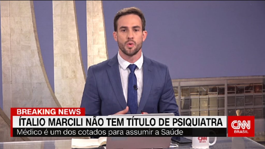 Daniel Adjuto, da CNN Brasil, fala sobre Ítalo Marsili