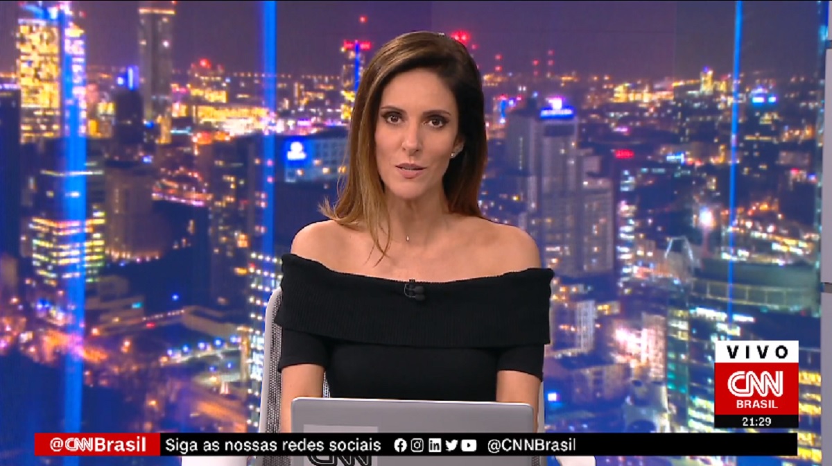 Monalisa Perrone, uma das principais âncoras da CNN Brasil