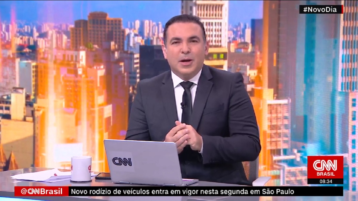 Reinaldo Gottino explica falha da CNN Brasil, no Novo Dia
