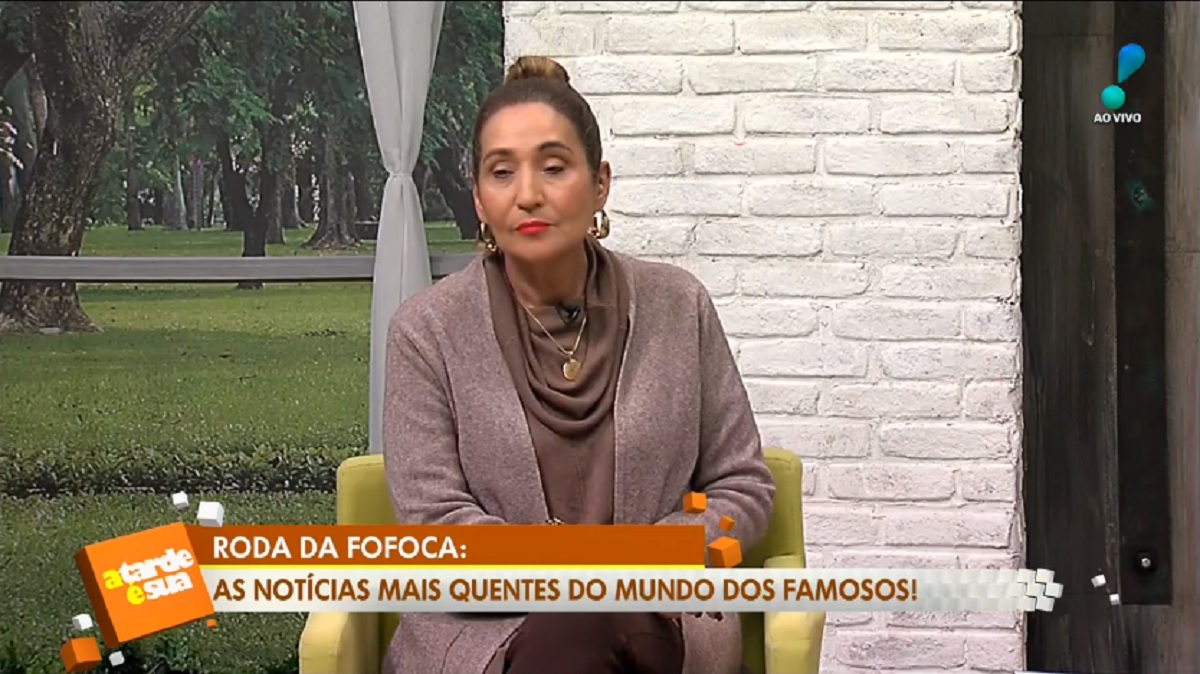 Sonia Abrão, no A Tarde é Sua, da RedeTV!