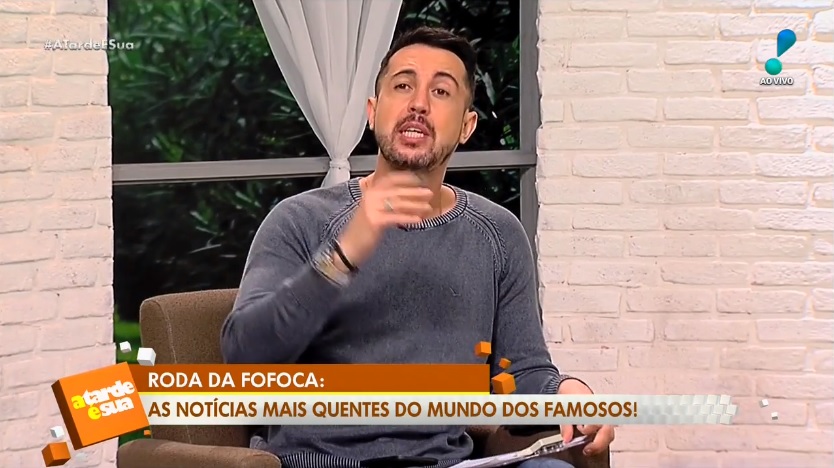 Thiago Rocha, no A Tarde é Sua, da RedeTV!