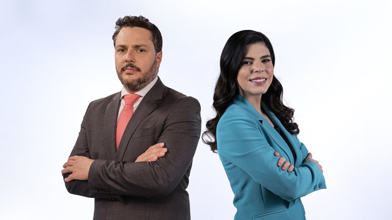 Caio Junqueira e Renata Agostini apresentam o O Ponto, na CNN Brasil