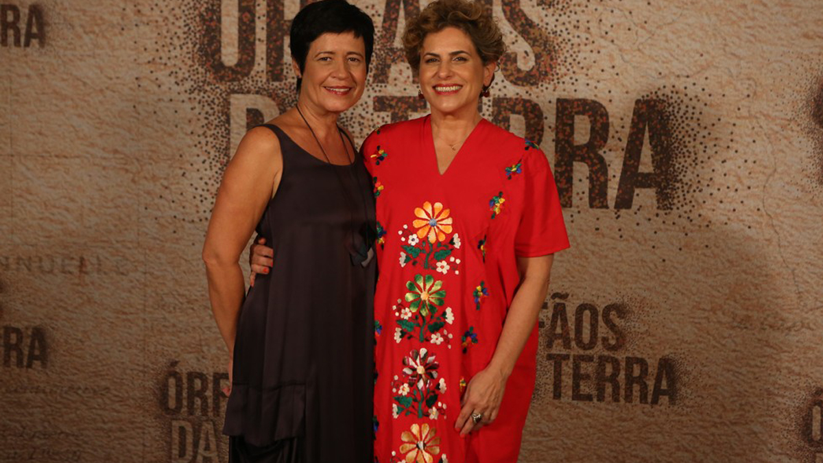 Thelma Guedes e Duca Rachid autoras de Órfãos da Terra