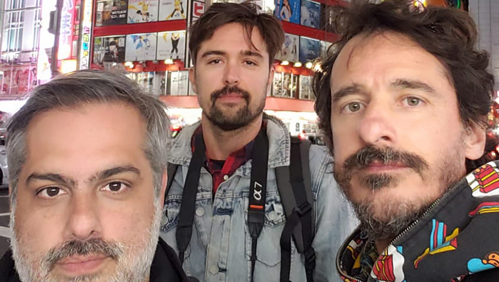 André Fran, Rodrigo Cebrian e Michel Coeli, do Que Mundo é Esse?