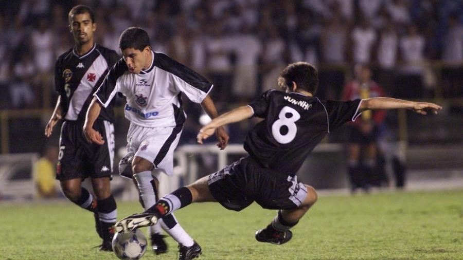 Corinthians e Vasco na final do Mundial de Clubes em 2000