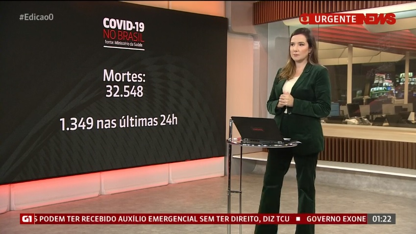 Adriana Perroni, âncora da GloboNews