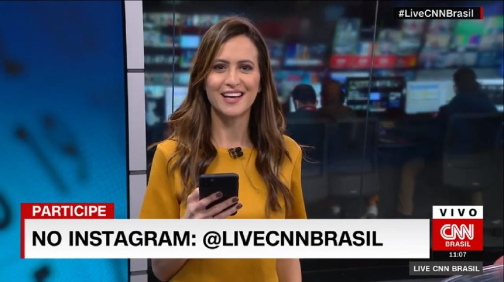 Marcela Rahal, nova apresentadora do Live CNN Brasil