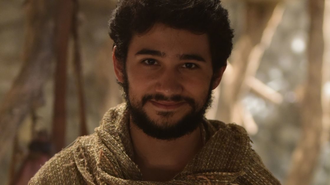 Rafael Gevú como João em Jesus (Divulgação / Record TV)