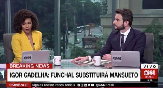 Visão CNN, com Luciana Barreto e Evandro Cini 
