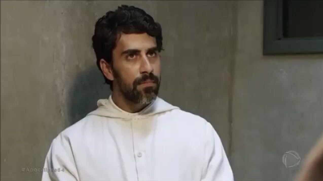 Renato Livera como Zé Bento em Apocalipse (Reprodução / Record TV)