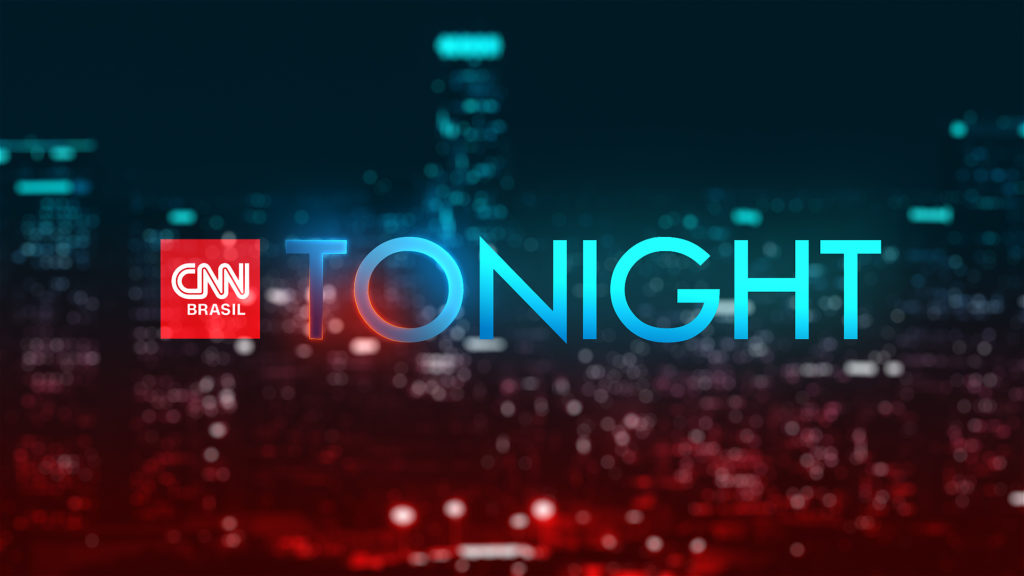 Logotipo do programa CNN Tonight, da CNN Brasil