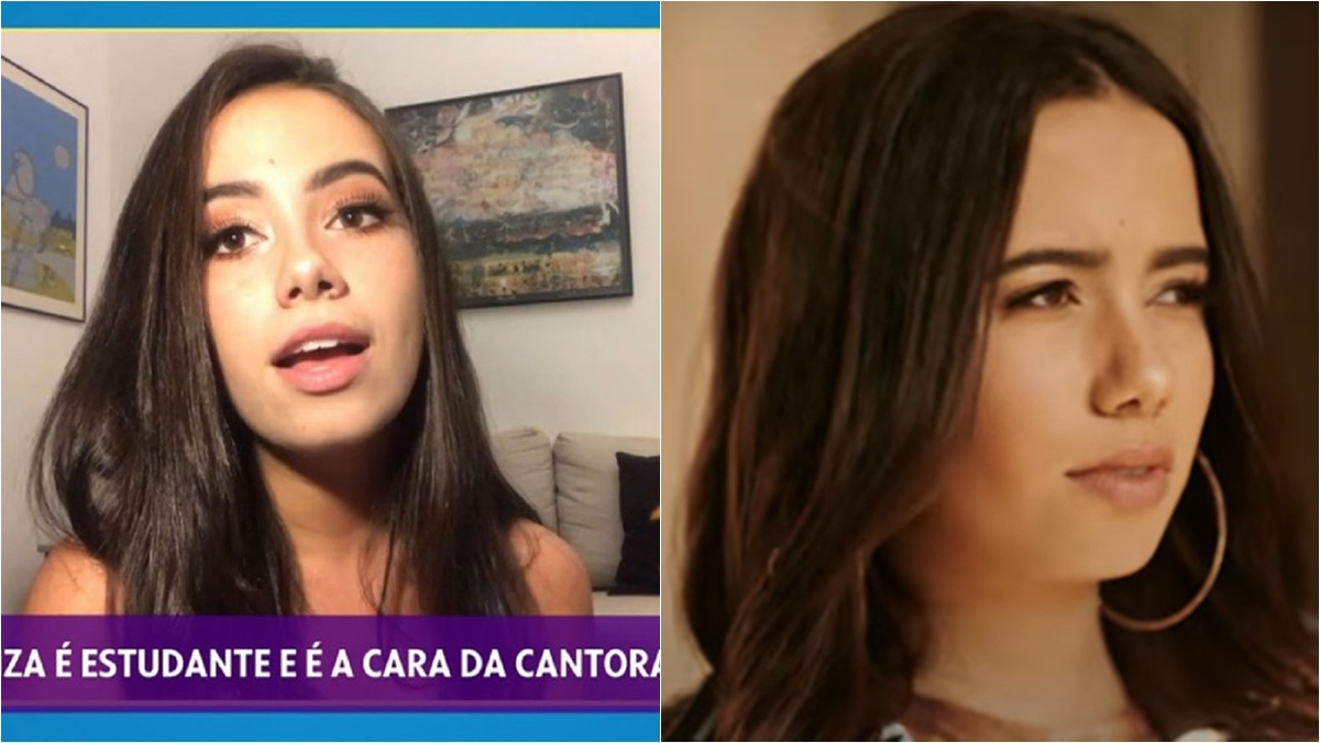 Se Joga já conversou com Luíza Drewanz, a sósia da Anitta (Foto: Reprodução/TV Globo)