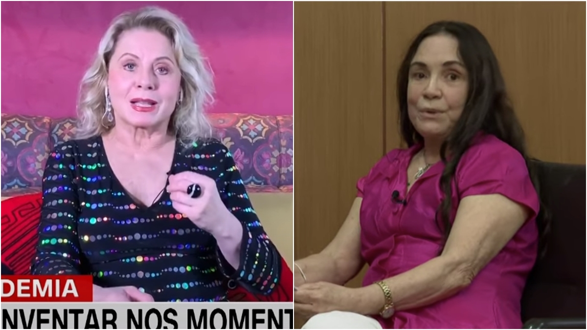 Vera Fischer fala sobre Regina Duarte na CNN Brasil (Reprodução: CNN Brasil)