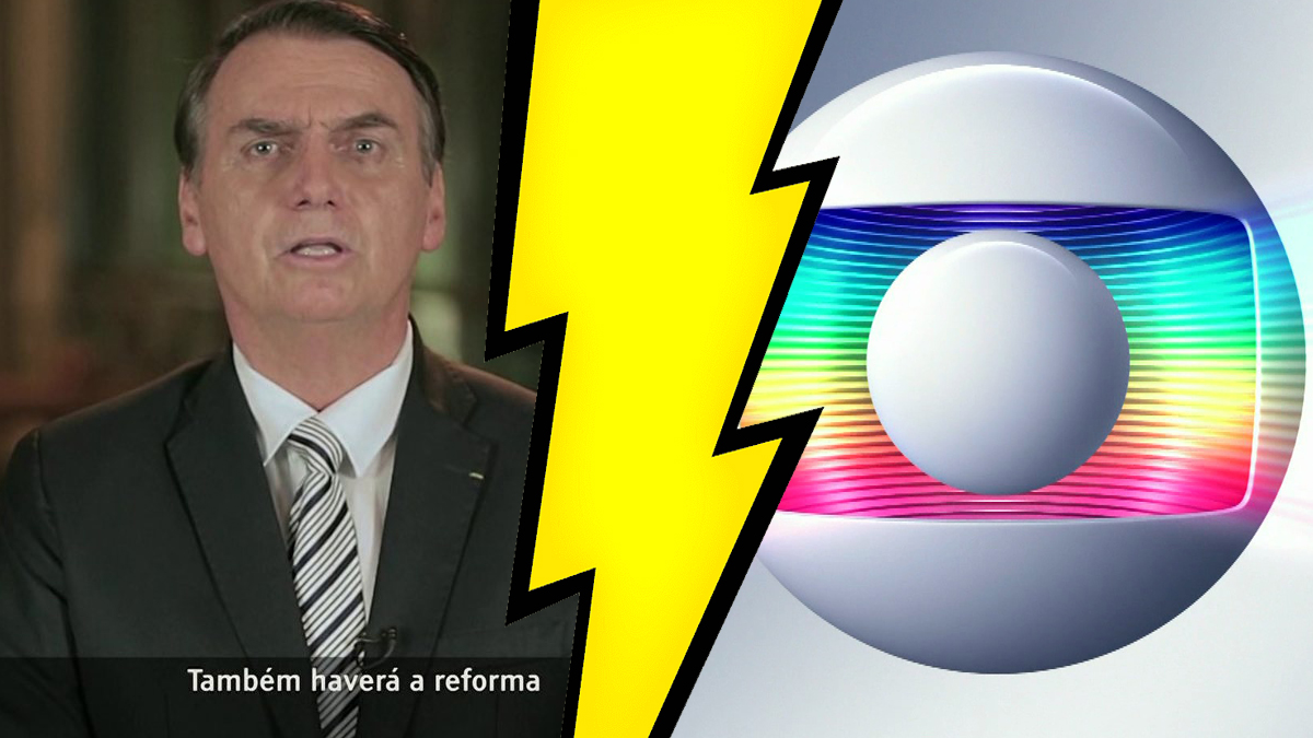 Bolsonaro e TV Globo