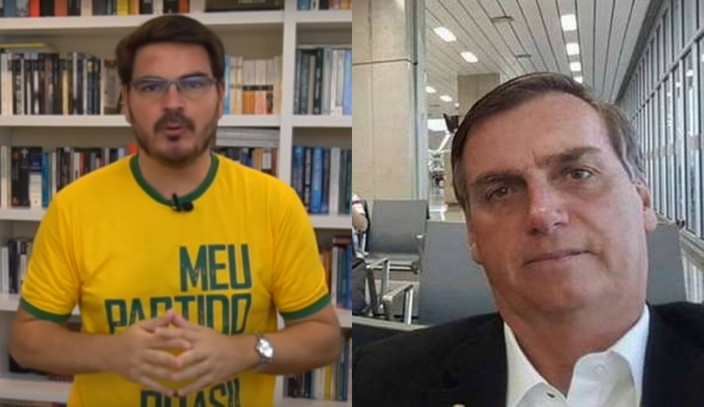 Rodrigo Constantino e Jair Bolsonaro